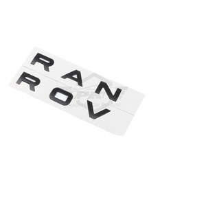 New Arrival 3D ABS Car Hood Bonnet Front Rear Letter Range Logo Emblem Sticker <strong>Badge</strong> for Land <strong>Rover</strong> - Product Image 1