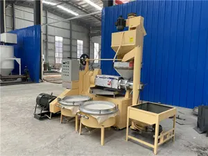 Factory Supply Sunflower Spiral Oil Press Machine Is Fully Automatic