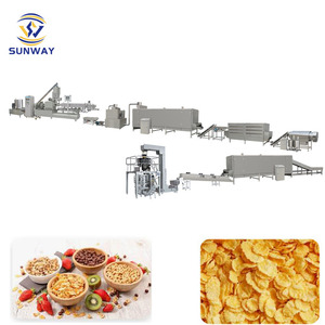 Industrielle Maschinenlinie zur Herstellung von Knusprigen <span class=keywords><strong>Cornflakes</strong></span> Frühstückscerealien-Hersteller - Product Image 1