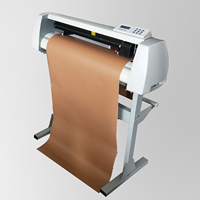 Plotter de corte de vinilo de 24 pulgadas Precio bajo Fácil de operar 630mm con software gratuito