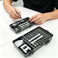 Kit de réparation électronique 115 en 1, embouts magnétiques et outils de démontage, ensemble d'outils manuels pour la réparation de téléphones portables, tablettes, PC et bricolage domestique