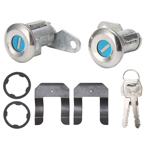 5070001 DL15504 Kit de Cilindro de Cerradura de Puerta con Llaves para Camioneta <span class=keywords><strong>Ford</strong></span> <span class=keywords><strong>F150</strong></span> F250 F350 - Product Image 1