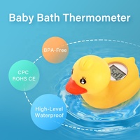 Termómetro Digital de Baño para Bebés, Resistente al Agua, con Forma de Pato, Termómetro de Ducha para Niños, Venta Caliente de Fábrica