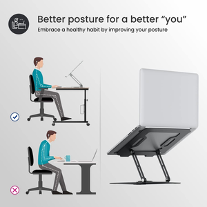 2026 Wholesale Factory Cheap 360 Degree Rotating Base Notebook Riser <b>Holder</b> Adjustable <b>Laptop</b> Stand - Product Image 2