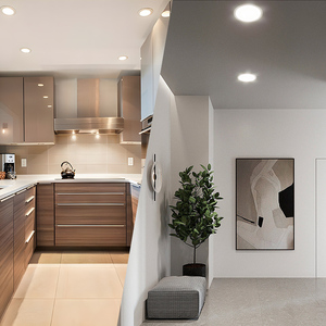 Bán hot chất lượng cao mẫu miễn phí sản xuất bán buôn tấm lõm Chất lượng cao vòng điều chỉnh <span class=keywords><strong>LED</strong></span> nhỏ Bảng điều chỉnh ánh sáng - Product Image 3