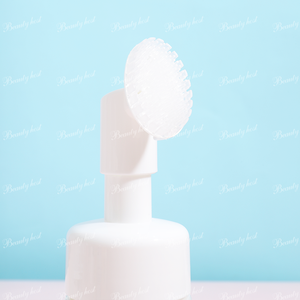 Nettoyant en mousse laiteuse <span class=keywords><strong>double</strong></span> couche en gros avec brosse en silicone souple pour le <span class=keywords><strong>nettoyage</strong></span> quotidien du visage, nettoyant démaquillant pour le visage 110ml - Product Image 4