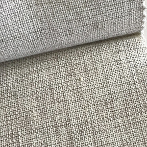 Tela de lino y algodón para sofá, tejido grueso de 58/60 pulgadas, resistente a la abrasión, para cojines de sofá. - Product Image 1