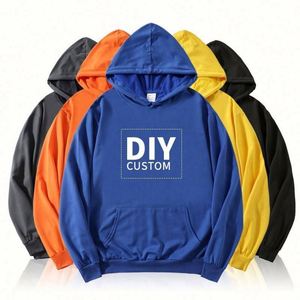 Sudaderas con Capucha de Algodón de Alta Calidad para Hombre, Tallas Grandes, Sudaderas con Capucha de Moda Otoñal, Venta Caliente, Suministro ODM - Product Image 1