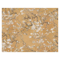 Papier peint mural floral de style européen sur mesure, toutes tailles, pour la décoration de la maison et du bureau