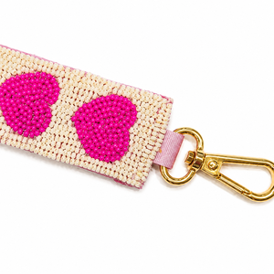 Llavero de Corazón con Cuentas Hecho a Mano Sstringz, Accesorio de Moda Creativo, Llavero Personalizado para Venta al por Menor, al por Mayor y Promociones - Product Image 4