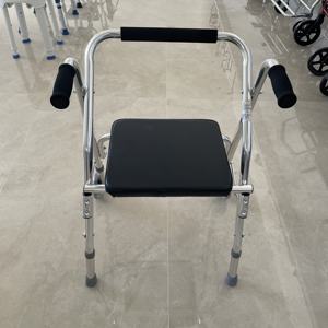 病院病院カスタム病院高齢者高齢者アップライトウォーカーローラー折りたたみフレームシート歩行障害者用 - Product Image 5