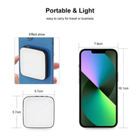 Luz LED de vídeo W42, Mini Luz Portátil de bolsillo para fotografía, Vlog, luz de relleno para iPhone, Samsung, DSLR, SLR, lámpara de cámara