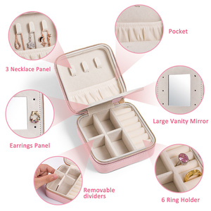 Business Paper Handmade <b>Wholesale</b> Leather Luxury Customized Bags <b>Boxes</b> Cute <b>Small</b> Pouch Packaging Box for Jewelry Sets Pouches - Product Image 4