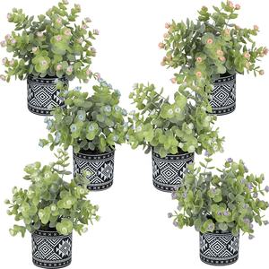Vente <span class=keywords><strong>en</strong></span> gros 2025 Nouveaux pots de plantes artificielles Fleurs artificielles d'extérieur Verdure Décoration intérieure Aménagement paysager de jardin Vie quotidienne Noël Nouvel An - Product Image 3
