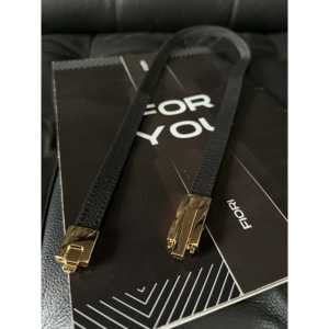 Ceinture en PU pour femme Fiori avec boucle à verrouillage automatique, fine, élastique, style décontracté, accessoires en alliage pour un usage quotidien - Product Image 2