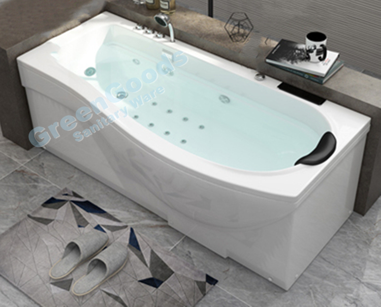 Jets de couleurs en CE, style Spa à bulles, cascade, tourbillon, système de Massage hydraulique, baignoire