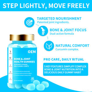 กลูโคซามีน คอนดรอยติน วิตามินบำรุงข้อต่อแบบกัมมี่ ขายส่งจำนวนมาก บรรเทาอาการข้อต่อตึง OEM ODM - Product Image 3