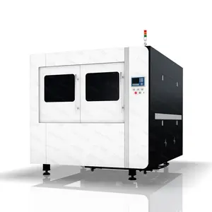 Gesloten Metalen En Niet-metalen Laser Snijmachine 1300*1300Mm 1000W 1500 2000W 150W Co2 En fiber Laser Machine Met Ce