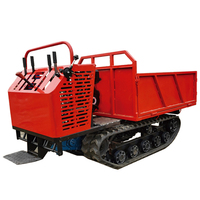 Ferngesteuerter Raupenkipper Mini-Dumper Elektrischer Transporter 6,3KW Motor 0,4m Schaufel für Landwirtschaft Garten Bauarbeiten