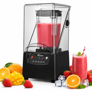 Licuadora COOKAID Insonorizada, Comercial, para Tiendas de Té de Burbujas, Totalmente Automática, Multifuncional, de Acero Inoxidable - Product Image 1