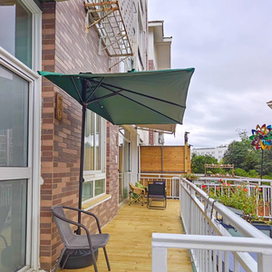 Tùy chỉnh tay phù hợp cổ điển <span class=keywords><strong>London</strong></span> tua Vườn mặt trời dù che preimum bằng gỗ cực ngoài trời sân hiên hiên bảng ô - Product Image 3