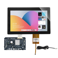 Kleine Größe Maßgefertigte 7 8,4 10,1 12 Zoll Multi-Touch Projektive Kapazitive Touchscreen-Overlays Mit BOE ILITEK Smart Touch Panel