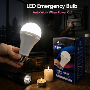 Factory Wholesale 7W 9W 12W 15W LED Ampoule <strong>Rechargeable</strong> Emergency Light Bulb E27 B22 <strong>Rechargeable</strong> <strong>Lamp</strong> With Lithium Battery - Product Image 1