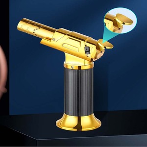 Briquet de cuisine torche <span class=keywords><strong>butane</strong></span> à main randonnée camping barbecue - Product Image 5