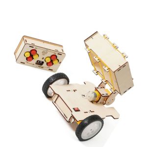 Kit de Coche Robótico Inteligente de Madera OKYN-G5776 para la Recogida Automática de Pelotas de Tenis - Product Image 2