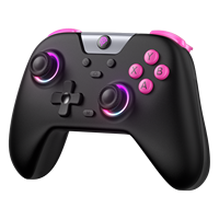 Manettes de jeu les plus vendues en Chine EasySMX X05 avec 4 modes de connexion, 4 capteurs à effet Hall, effets RVB élégants, manette de jeu