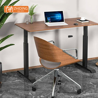 Bureau électrique réglable en hauteur à moteur unique, multifonctionnel, durable, en acier, avec fonction mémoire, pour le bureau et la maison, au design moderne et intelligent