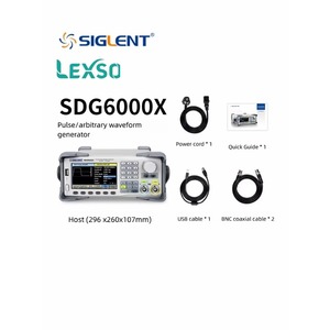 Générateur de signaux à forme d'onde arbitraire Siglent Sdg6032x/sdg6052x adopte une résolution 16 bits à 2 canaux 2,4 GHz Lexso - Product Image 4
