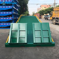 CE 8T 10T conteneur Dock rampe chariot élévateur mécanique Mobile hydraulique levage rampe de chargement