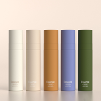 Flacon pulvérisateur de parfum pour le corps en plastique de 100 ml avec bouchon pour cosmétiques et emballage de soins continus de la peau