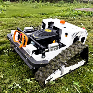 Free Shipping CE EPA Approved Industrial All Terrain RC Grass Cutter Garden Crawler Remote Control Robot Lawn Telescopic Handle - Product Image 1