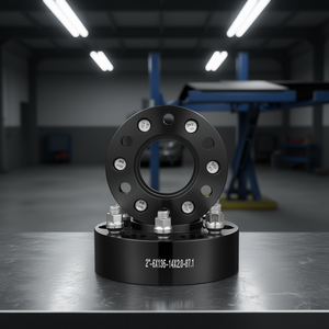 Espaciadores de Ruedas de 2 Pulgadas 6x135mm 14x20 87.1mm de Aleación de Aluminio Negro para una Mejor Visibilidad - Product Image 2