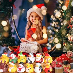 Juguetes de Baño de Pato de Goma con Diseño Personalizado de Navidad para Niños, Juguete Único para Bañera con Divertidos Diseños - Product Image 2