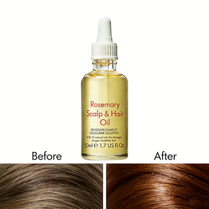 Rosmarin-Haarpflege Ätherisches Öl zur Nährung der Kopfhaut, Reparatur von Geschädigtem Haar und Stärkung der Haarwurzeln - Product Image 4