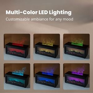 Light wood color timer smart aroma diffuser with ambient lighting OEM/ODM available - Product Image 3