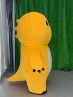 Costume de mascotte gonflable de dragon en peluche unisexe pour Halloween, personnage de dessin animé Nailong, à vendre