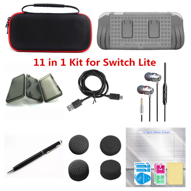 SYYTECH New 11 in 1 Game Console EVA Storage Bag Earphone
