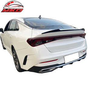 Convient pour Kia K5 2021-2024, aileron de coffre arrière style V, noir brillant - Product Image 2