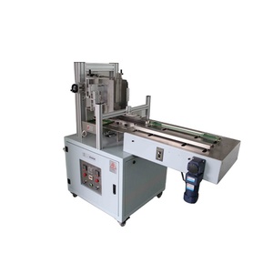 Semi Automatic Folding Hot Melt Glue Box Gluing Machine