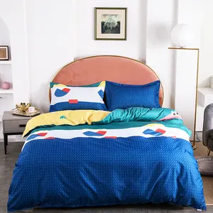 2022 cheap bedding set 4ps Brand new fluffy sheet bedding set bed sheets for wholesales