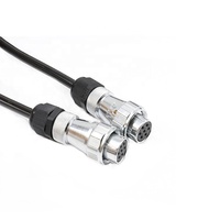 Harga pabrik 12V 7-Core kabel Trailer listrik PVC PE kabel gulung terjalin untuk kabel Spiral listrik kawat pegas aplikasi