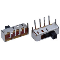 Interrupteur à glissière Sp3t 4pdt 2p4t 2p3t 3pin 6pin 8pin Defond Mini interrupteur à bascule à glissière 2/3/4 positions 2p2t Smd Smt Spdt interrupteur à glissière