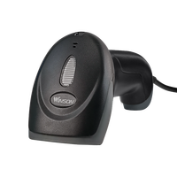 Escáner de Código de Barras Portátil de Alta Velocidad con Conectividad USB para Supermercados, Restaurantes y Logística