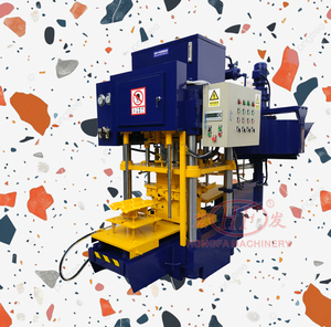 Máquina de prensa de baldosas de hormigón de cemento, <span class=keywords><strong>azulejo</strong></span> de suelo de terrazo, <span class=keywords><strong>planta</strong></span> de máquina de fabricación de tipo húmedo - Product Image 1