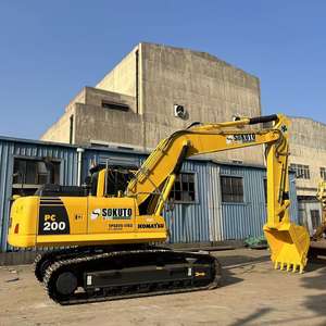 เครื่องขุดไฮดรอลิก Komatsu ปั๊มแบริ่ง20ตัน PC200-8แบรนด์ชั้นนำของญี่ปุ่น - Product Image 4