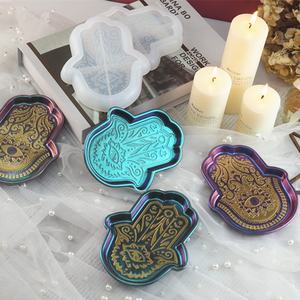 Molde <span class=keywords><strong>de</strong></span> Resina Epoxi <span class=keywords><strong>de</strong></span> Silicona para Almacenamiento <span class=keywords><strong>de</strong></span> Joyas, Bandeja con Diseño <span class=keywords><strong>de</strong></span> <span class=keywords><strong>Mano</strong></span> <span class=keywords><strong>de</strong></span> Fátima, Ojo <span class=keywords><strong>de</strong></span> Dios, <span class=keywords><strong>Mano</strong></span> <span class=keywords><strong>de</strong></span> Buda, Palma <span class=keywords><strong>de</strong></span> Dios, DM418 - Product Image 4